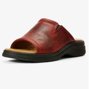 Ariat Sandals Slides Comfort Leather Shoes MSRP $129-